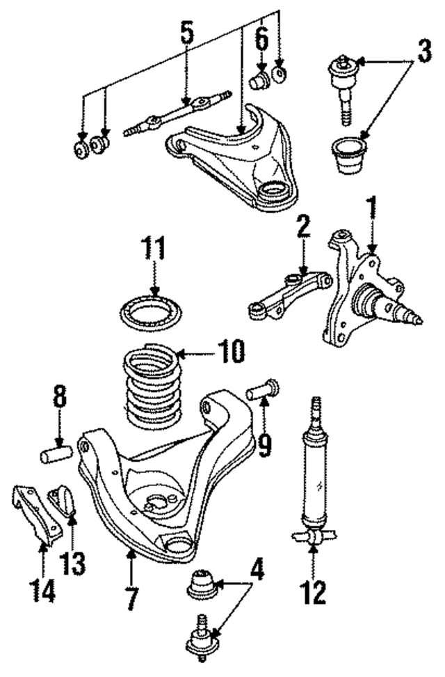 52058212 - Suspension: Knuckle for Mopar Image