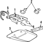 12360849 - Electrical: Housing for Oldsmobile: Achieva | Pontiac: Grand Am Image