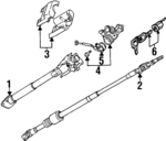 8972326760 - Steering: Shaft Assembly for Isuzu Image