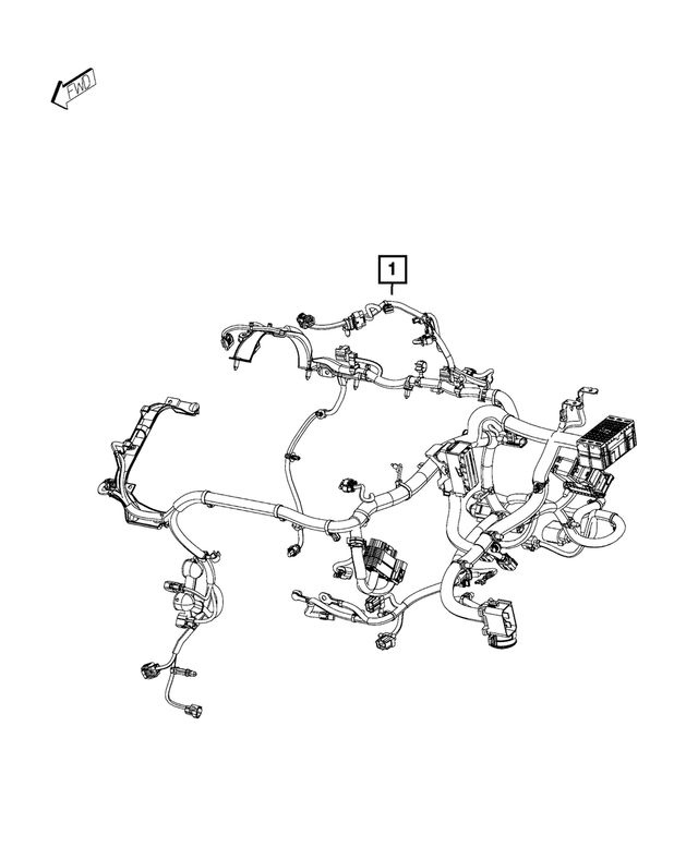 68531776AA - : Engine Wiring for Mopar Image
