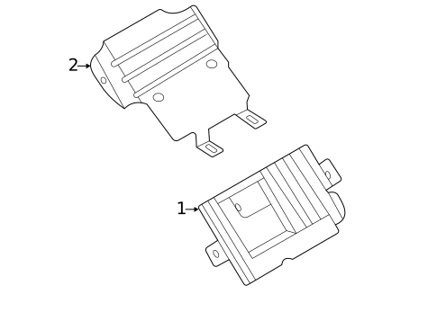 Electrical Components for 2020 Land Rover Defender 110 #2