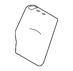 7107747650B5 - Body: Seat Back Cover for Toyota: Prius Prime Image