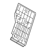 7170147030 - : 2017-2019 Toyota Prius Prime - Seat Back Panel for Toyota: Prius Prime Image