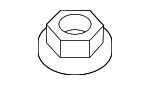 9008017225 - Suspension: Strut Mount Nut for Toyota Image