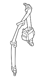 888455W900 - : Lap &amp; Shoulder Belt for Nissan: Pathfinder Image