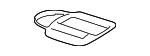 2302670888 - Body: Trim Plate for Mercedes-Benz Image