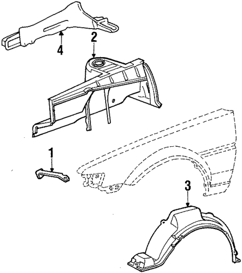 Inner Components for 1985 Toyota Corolla #2
