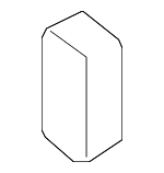 971662D000 - HVAC: Evaporator Core Cap for Kia: Optima, Sedona Image