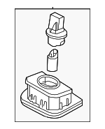 92501D4000 - : License Lamp for Kia: Optima, Sorento, Sportage Image