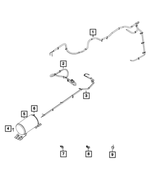 68271555AA - Rear Suspension: Air Suspension Reservoir for Mopar Image