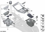 51169392685 - : Storage Tray, Cup Holder, Center Console for BMW Image