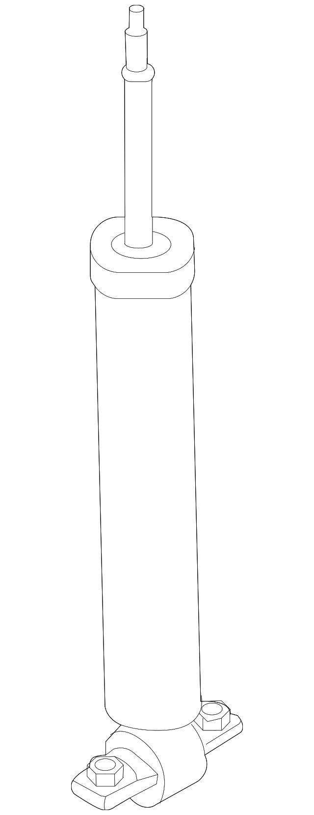 2016-2019 Lincoln Shock Absorber Assembly F2GZ-18125-Z | OEM Parts