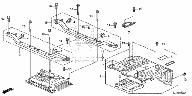 IMA IPU Frame for 2011 Honda CR-Z #0