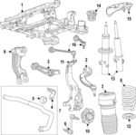 86786708 - Suspension: Lower Control Arm for Acura: ZDX Image