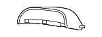 95215106 - : Primed Driver Side Rearview Mirror Housing Cover for Chevrolet: Cruze, Cruze Limited Image