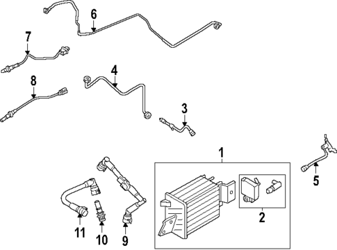 Emission Components for 2025 Lincoln Navigator #0