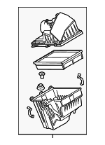LF8J13320A - : Air Filter And Housing Assembly for Mazda: 3 Image