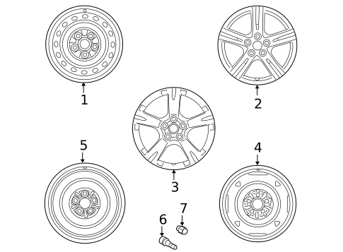 Wheels for 2010 Pontiac Vibe #0