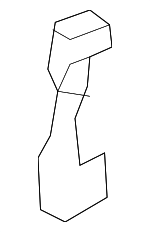 G39B71PAMA - Body: Inner Center Pillar Bracket for Nissan: NV1500, NV2500, NV3500 Image