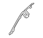 G62309JHMA - Body: Inner Windshield Pillar for Nissan: NV1500, NV2500, NV3500 Image