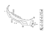 51117301263 - : Left Adhesive Foil for BMW Image