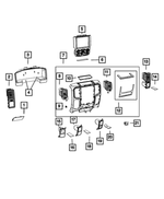 68458867AA - Interior Trim: Pan Head Screw for Ram: 1500 Classic Image
