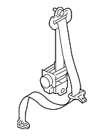 CCY357890B10 - Electrical: Belt &amp; Retractor for Mazda: 5 Image