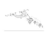 1663501006 - Rear Axle: Transverse Control Arm for Mercedes-Benz Image