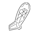 52107226895 - Body: Inner Shield for BMW: 535i GT, 535i GT xDrive, 550i GT, 550i GT xDrive Image