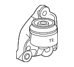 G237248010 - : Mount Bracket for Toyota: Crown, Grand Highlander Image