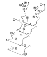 6504514 - Steering: Hose Clamp for Mopar Image