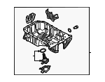 215102J150 - Engine: Oil Pan for Kia Image