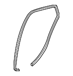 BP4K68914B - : 2004-2009 Mazda 3 - Body Weather-Strip for Mazda: 3 Image