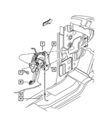 52078977AD - : Parking Brake Release Rod for Mopar Image
