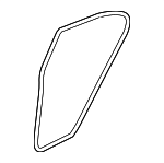 72855SNAA01ZG - Body: Opening Trim for Honda: Civic Image