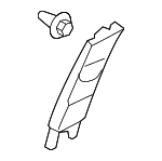 84161SNAA01ZE - Body: Upper Center Pillar Trim for Honda: Civic Image