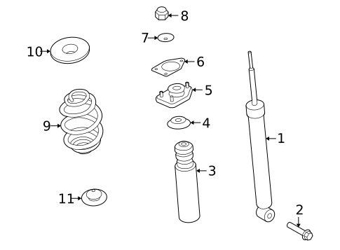 Shocks & Components for 2013 BMW Z4 #0