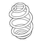 33536785088 - Suspension: Coil Spring for BMW Image
