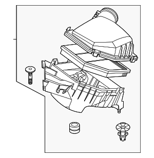 13718489433 - : Air Cleaner Assembly for Mini Image