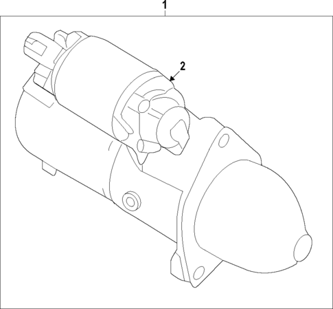 Starter for 2023 Kia Carnival #0
