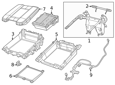 Front Console for 2024 Jeep Wagoneer L #0