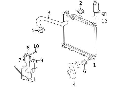 Radiators, Coolers & Related Components for 2008 Mitsubishi Raider #0