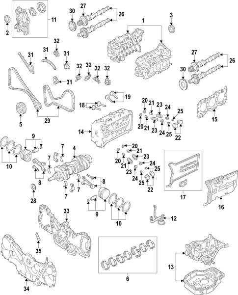 Engine for 2004 Subaru Outback #0