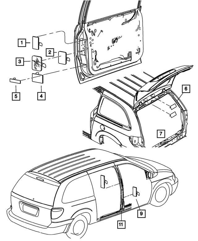 « 5077049AA – Labels All Vehicle Locations : Etiquette pour Mopar Image »