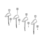 7EC81DX8AA - Electrical: Cable &amp; Base Assy Antenna, Monotone for Mopar Image