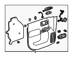 87816156 - : Door Trim Panel for Chevrolet: Silverado 2500 HD, Silverado 3500 HD Image