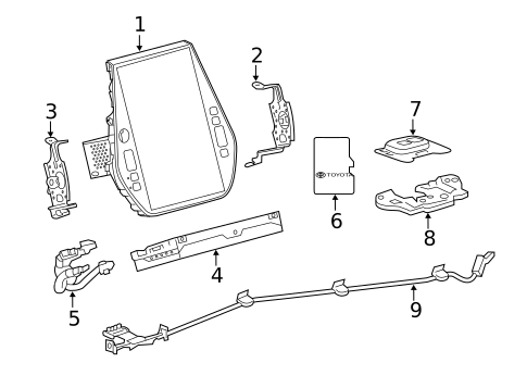 Navigation System for 2020 Toyota Prius AWD-e #0