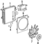 NRAD9 - Cooling System: Radiator Assembly for Ford Image