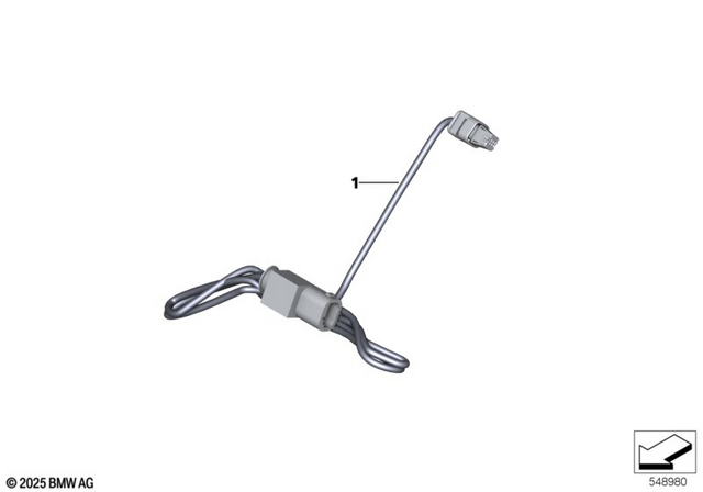 61125B51192 - General Electrical System: Wiring Harness Connectedride Mount for BMW-Motorrad Image