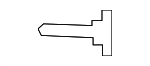 BCKA67Z03 - Body: Blind Spot Radar Bolt for Mazda Image